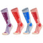 Merino wool skiing socks women's high tube hiking socks anti slip and warm outdoor sports socks - Korvel