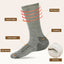 Merino wool socks hiking socks thickened warm anti slip breathable sports socks outdoor long socks for men and women - Korvel