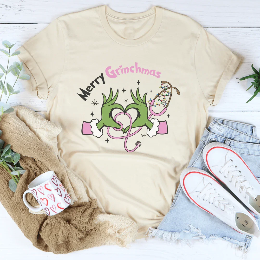 Camiseta Merry Grinchmas