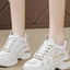 Premium Mesh Lace Up Platform Sneakers