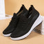 Mesh shoes women's inner height shoes breathable mesh surface slip resistant soft sole comfortable casual shoes - Korvel