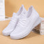 Mesh shoes women's inner height shoes breathable mesh surface slip resistant soft sole comfortable casual shoes - Korvel