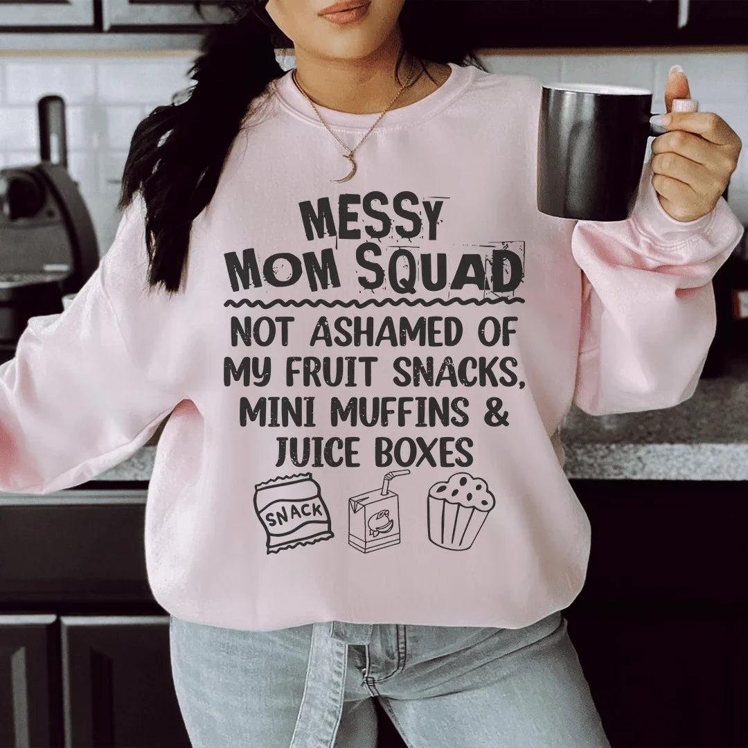 Sudadera del equipo de mamás desordenadas