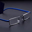 Lunettes de lecture en métal anti-lumière bleue élégantes pour hommes et femmes