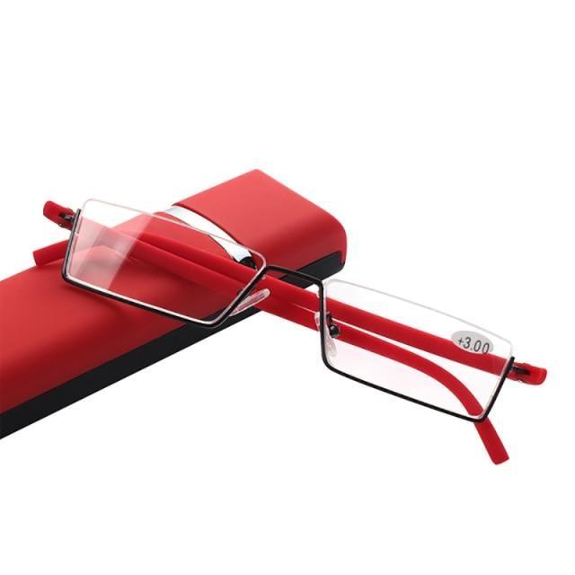 Lunettes de lecture en métal anti-lumière bleue élégantes pour hommes et femmes