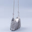 Metal sequins large capacity mobile phone crossbody chain bag diy handmade bag women fashion trend bag - Korvel