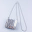 Metal sequins large capacity mobile phone crossbody chain bag diy handmade bag women fashion trend bag - Korvel