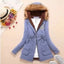 Abrigo de Invierno Estilo Preppy para Mujer