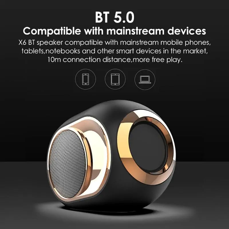 Enceintes Bluetooth Portables Little Golden Egg