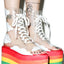 Rainbow Thick Bottom Fashion Boots