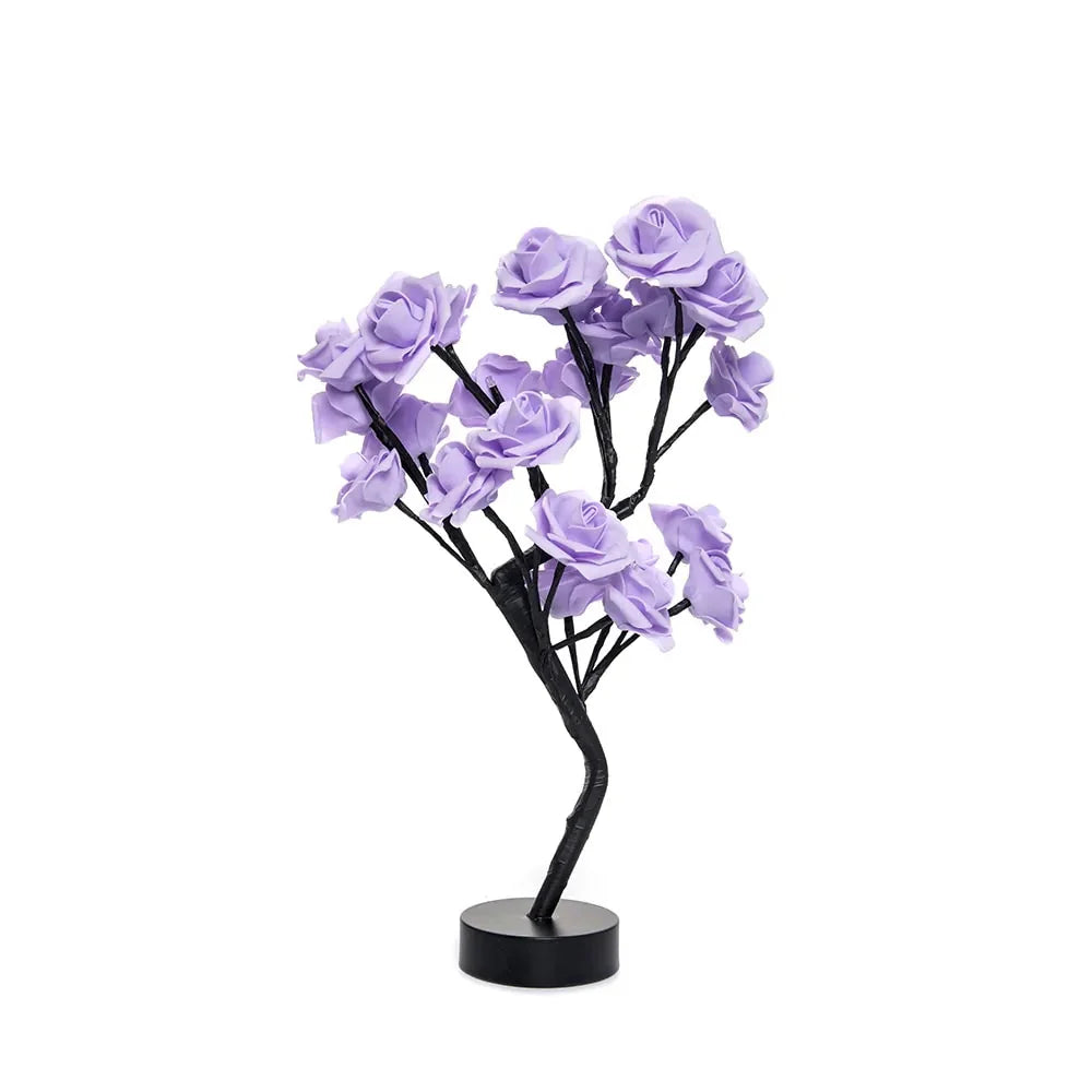 Enchanting LED Rose Flower Table Lamp