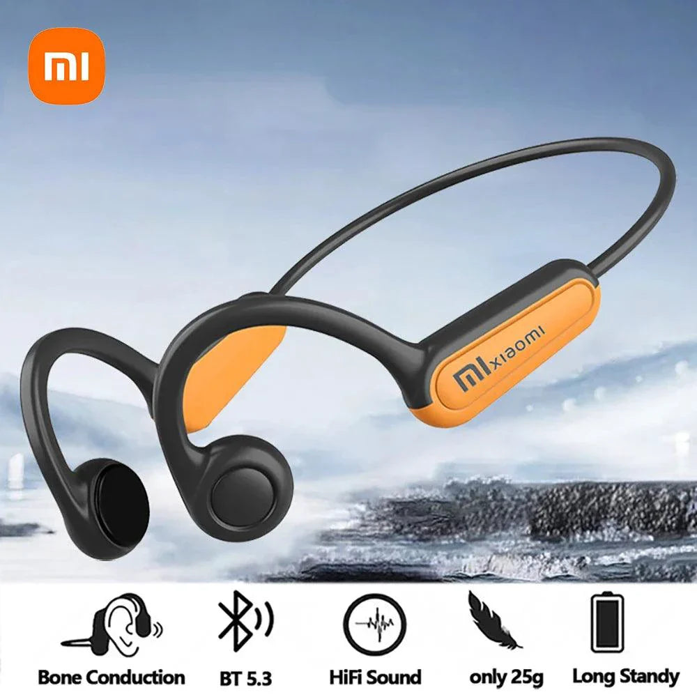 Écouteurs à conduction osseuse Xiaomi Mijia - Bluetooth 5.3, étanches, prêts pour le sport