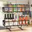 Ensemble de paniers de rangement suspendus MWQ - Noir