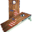 Patriotic Michigan Red, White & Blue Cornhole Boards - Korvel
