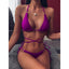 Crisscross Micro Bikini Set for Women - Stylish Two Piece Swimwear