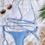 Crisscross Micro Bikini Set for Women - Stylish Two Piece Swimwear