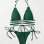 Crisscross Micro Bikini Set for Women - Stylish Two Piece Swimwear