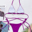 Crisscross Micro Bikini Set for Women - Stylish Two Piece Swimwear