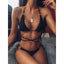 Crisscross Micro Bikini Set for Women - Stylish Two Piece Swimwear