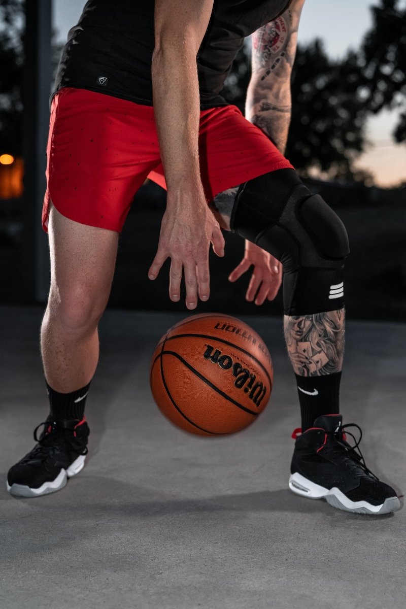 Performance-Enhancing Mid-Length Knee Sleeve - Black - Korvel