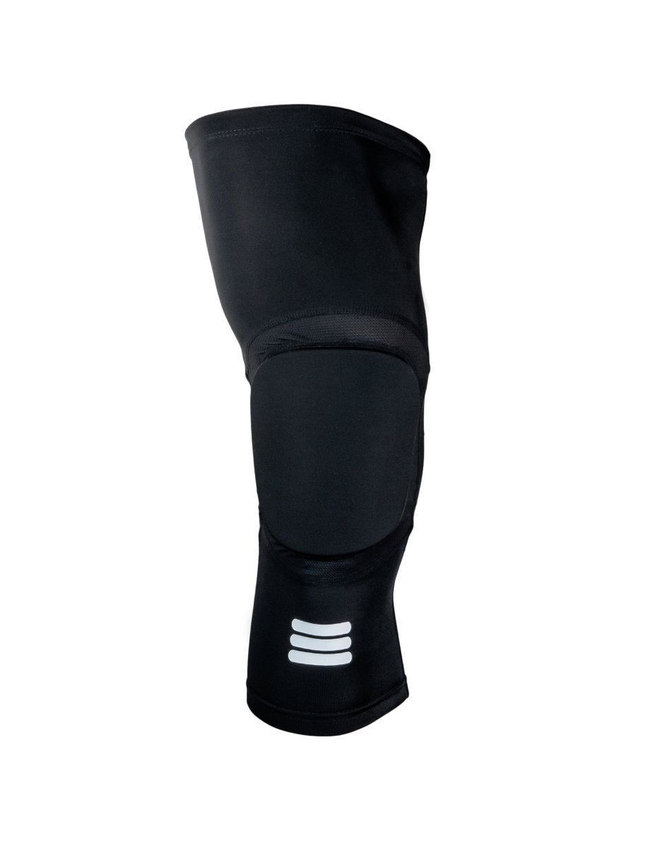 Performance-Enhancing Mid-Length Knee Sleeve - Black - Korvel