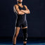 Performance-Enhancing Mid-Length Knee Sleeve - Black - Korvel