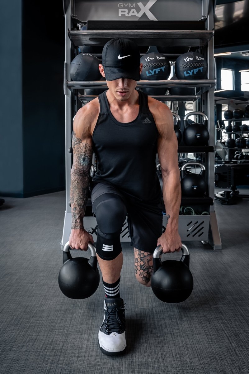 Performance-Enhancing Mid-Length Knee Sleeve - Black - Korvel