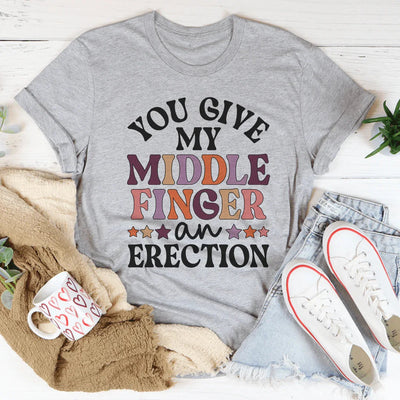 Sassy Middle Finger Tee for Everyday Style