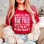 Camiseta navideña "También podría dormir bajo el árbol"