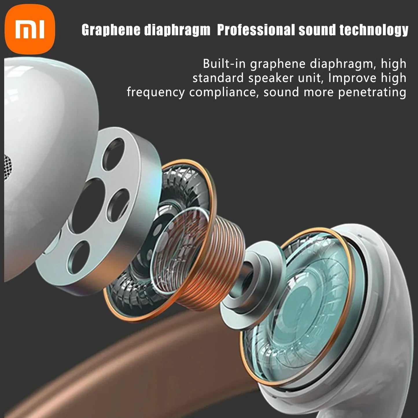 Auriculares Inalámbricos Verdaderos XIAOMI AP05 - Sonido Estéreo Hi-Fi