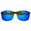 Gafas de sol Milano con lentes polarizados negro/azul espejo