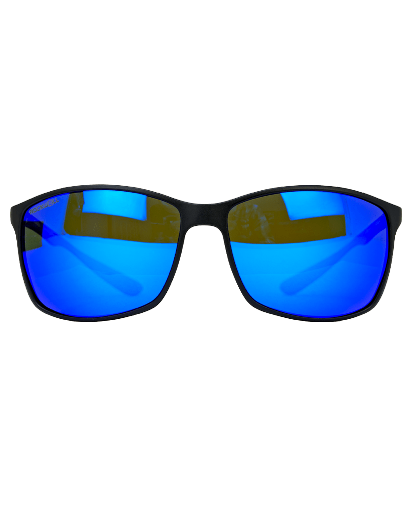 Gafas de sol Milano con lentes polarizados negro/azul espejo