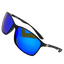 Gafas de sol Milano con lentes polarizados negro/azul espejo