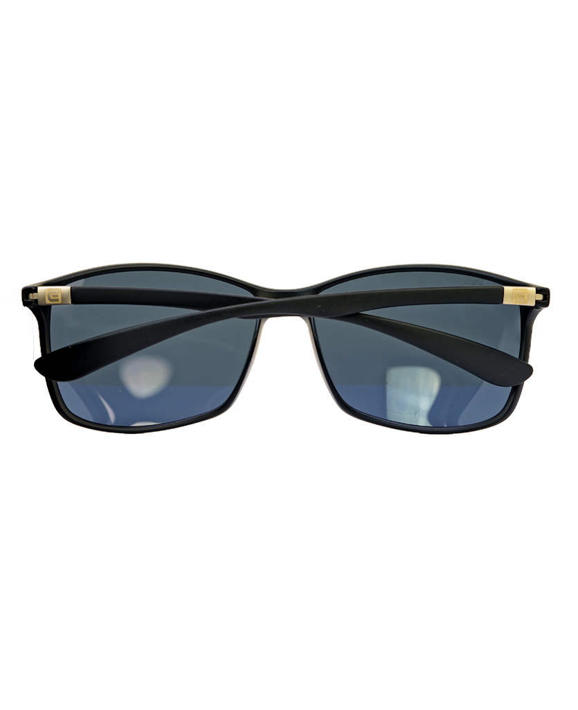 Lunettes de soleil Milano avec verres polarisés noirs/gris