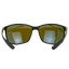 Milano Sunglasses with Black/Blue Mirror Polarized Lenses - Korvel