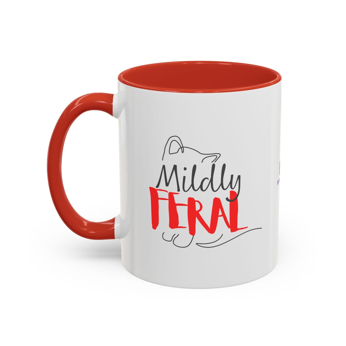 Mildly Feral Accent Mug — Morning Mood