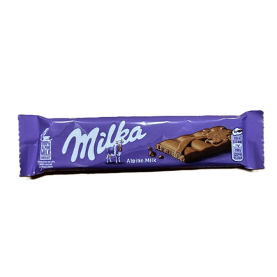 Milka Mini Chocolate Bar – Creamy Alpine Milk Chocolate 30g