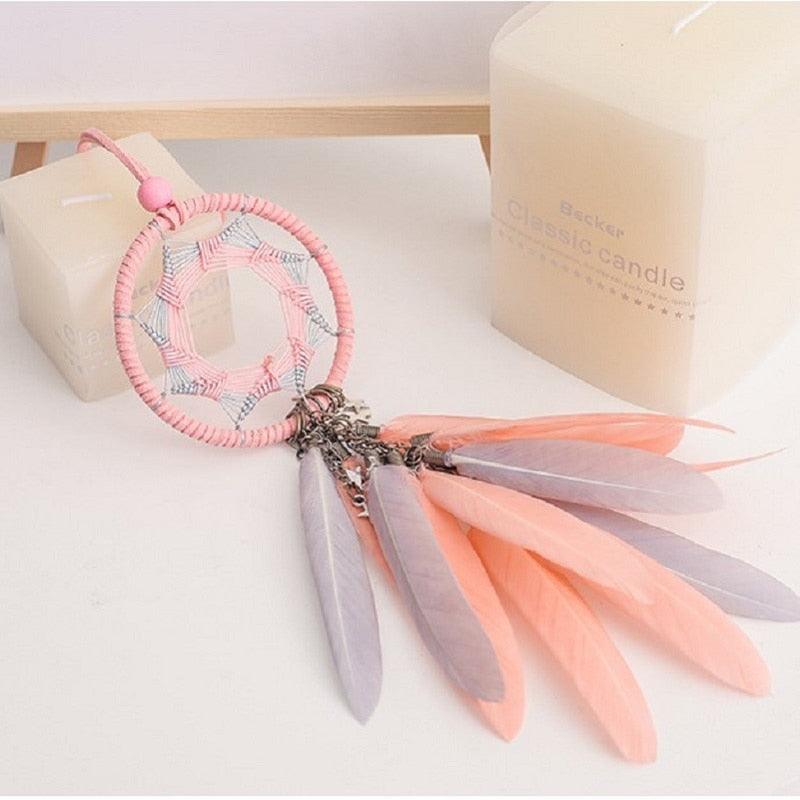 Mini 38cm Dream Catcher - Handmade Wall Decor