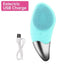 Mini Brosse de Nettoyage Faciale Électrique en Silicone pour Tous Types de Peau