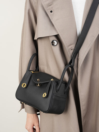 Mini Genuine Leather Shoulder Crossbody Bag