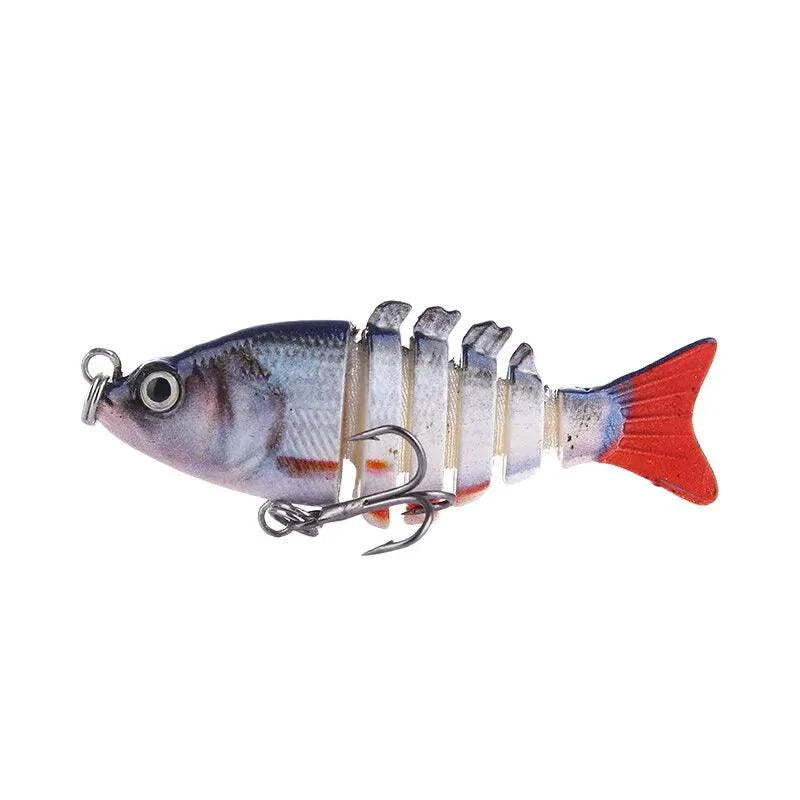 Mini leurre de pêche articulé multi-segments