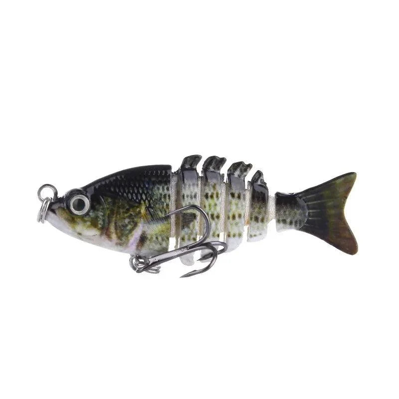 Mini leurre de pêche articulé multi-segments