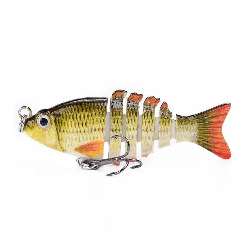 Mini leurre de pêche articulé multi-segments