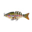 Mini leurre de pêche articulé multi-segments