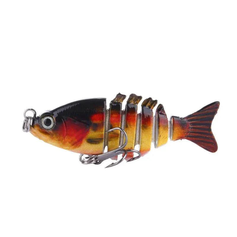 Mini leurre de pêche articulé multi-segments