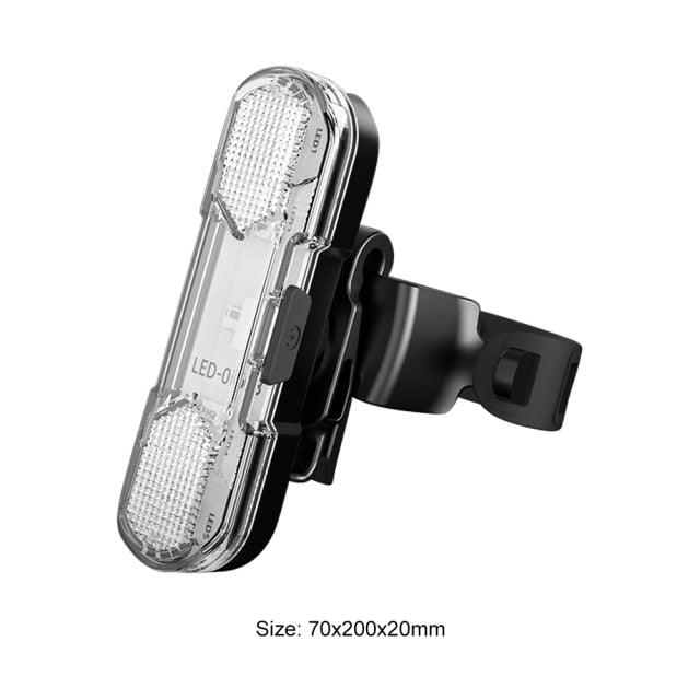 Ensemble de Lumières de Vélo en Silicone Mini - Étanche et Polyvalent