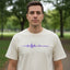 Minimalist Epilepsy Awareness EEG Wave Unisex T-Shirt - Purple Design