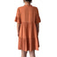 Elegant Minimalist Solid Color Dress for Women