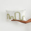 Coussin lombaire Mirage Olive & Gray