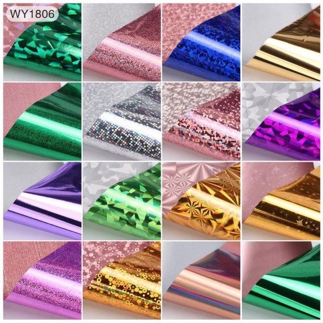 Kit de Pegatinas de Foil para Arte de Uñas Mix para Diseños Creativos